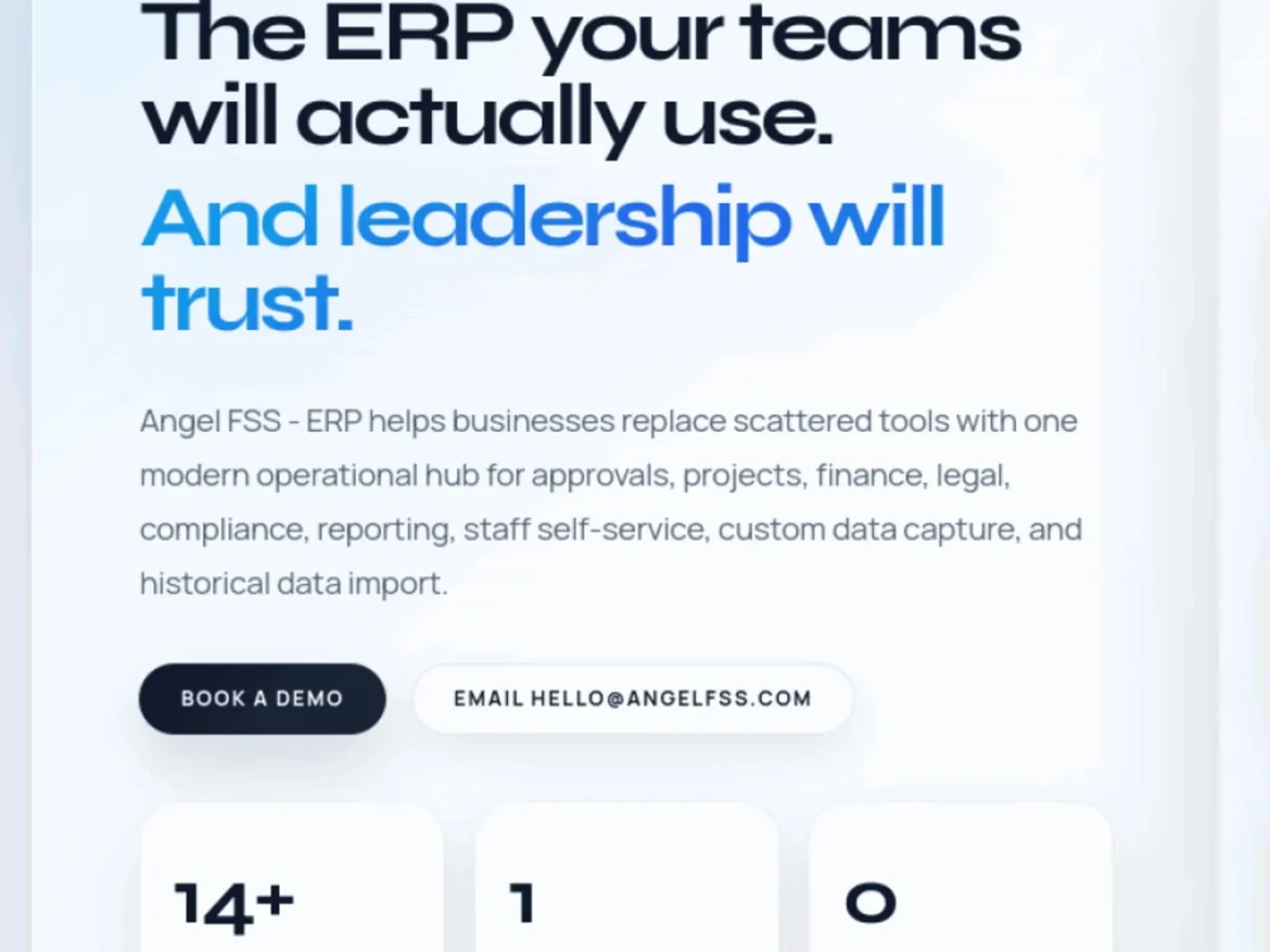 Angel ERP screenshot 3